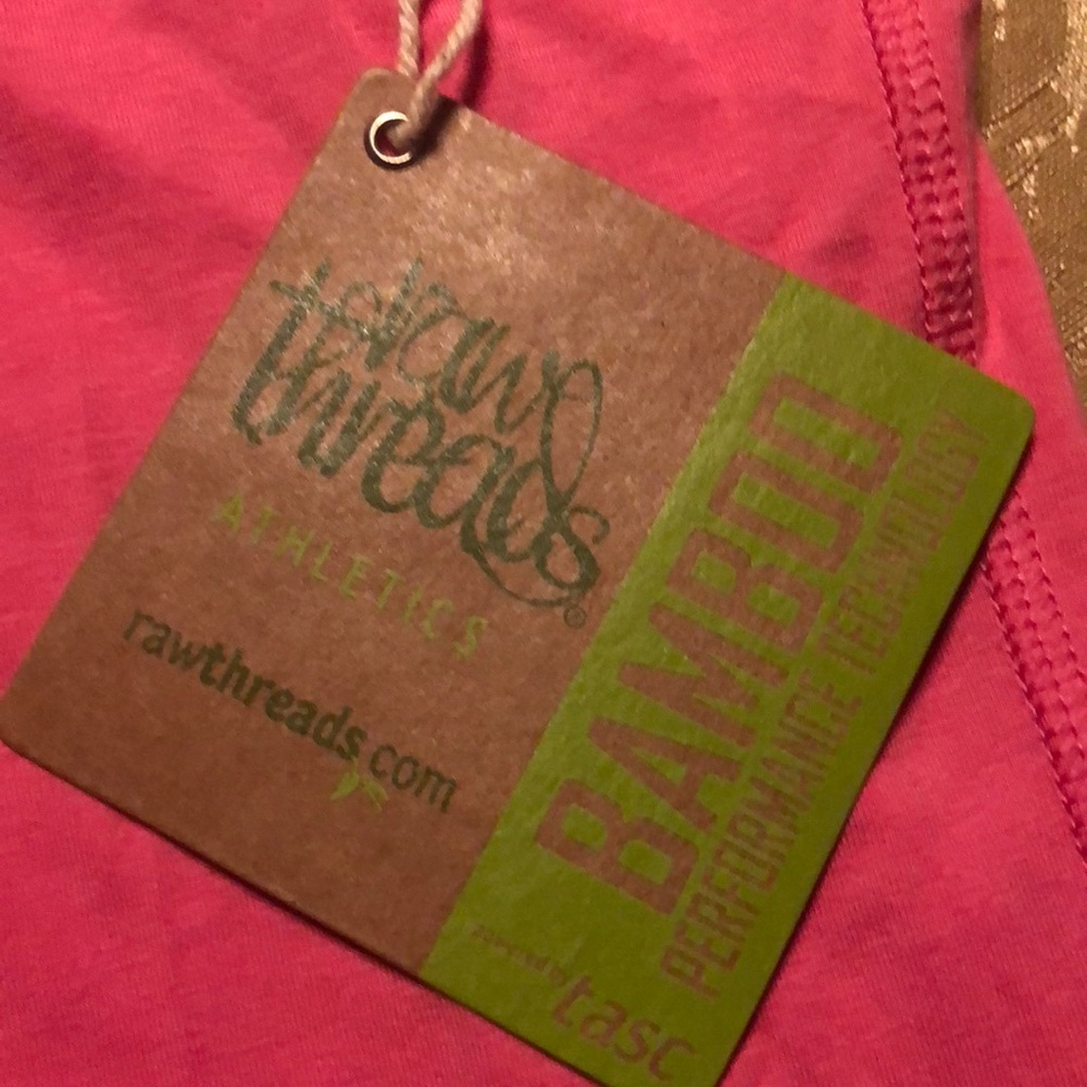 Raw threads tank top